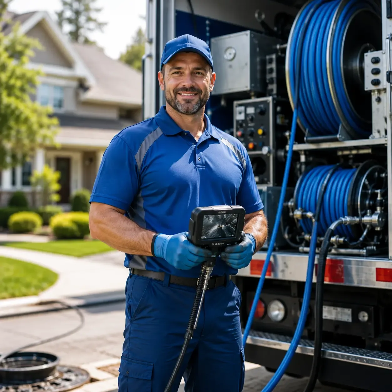 Local outdoor drain cleaning specialists in Pennington, TX